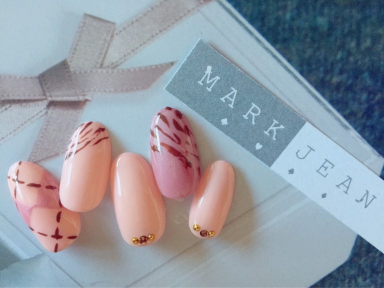 バレンタイン*ネイル*チョコアート