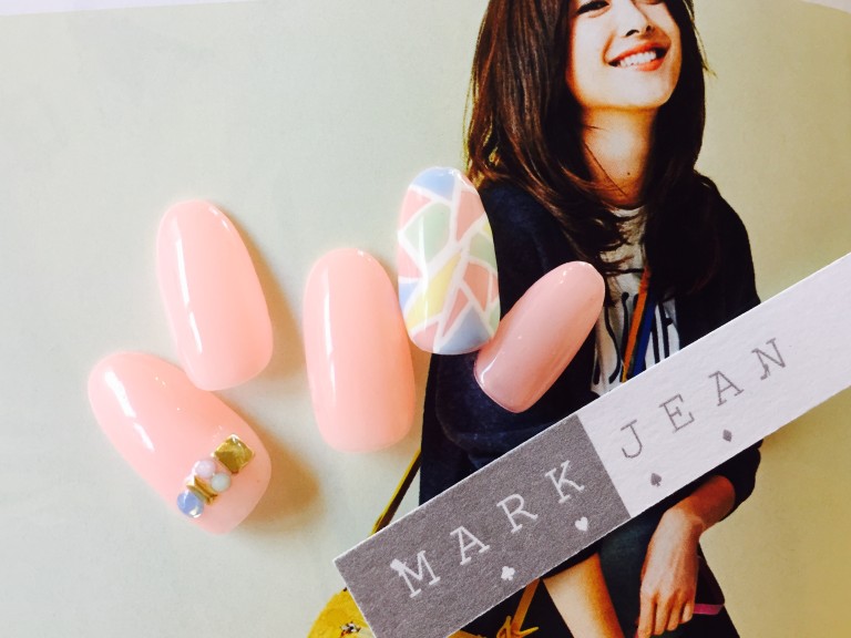 ステンドグラス風*ネイル*キュート