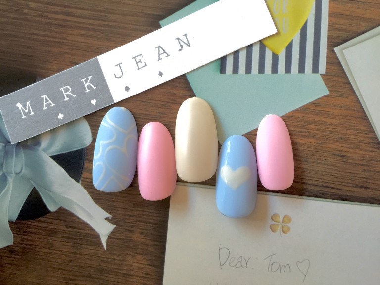 ハート*ネイル*バレンタイン