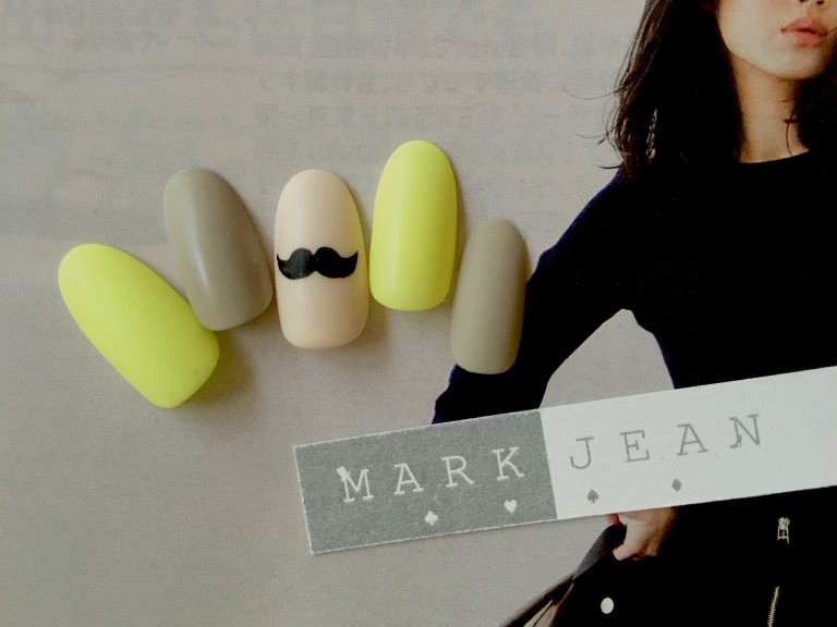 カジュアル*ネイル*ひげ