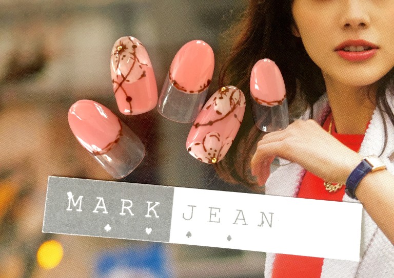 春*ネイル*手書きフラワー