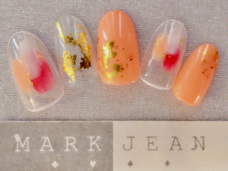 春夏ぬりかけネイル