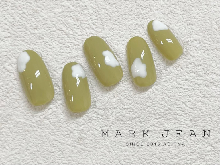 春　パステル　ニュアンス　ネイル