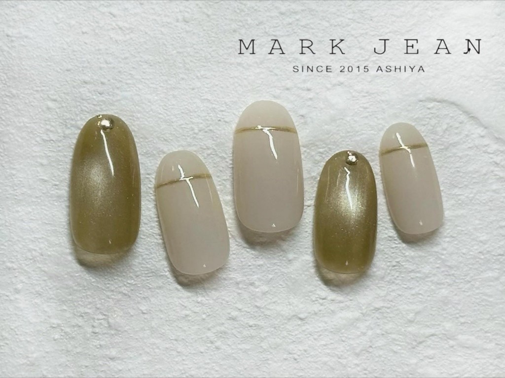 グリーン マグネット ミラー