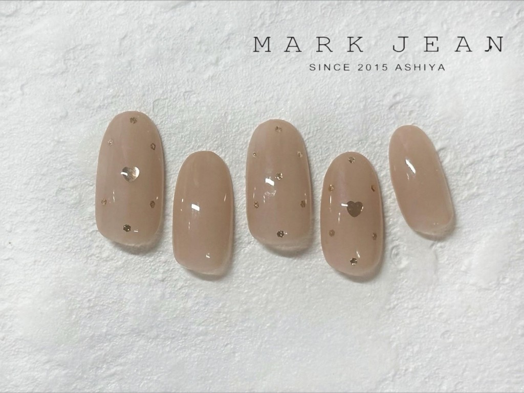 ハートホロ ゴールド ドット