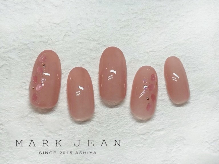 桜 ラメ ピンク フラワー